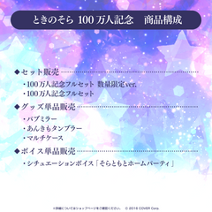 Tokino Sora 1 Million Subscribers Celebration