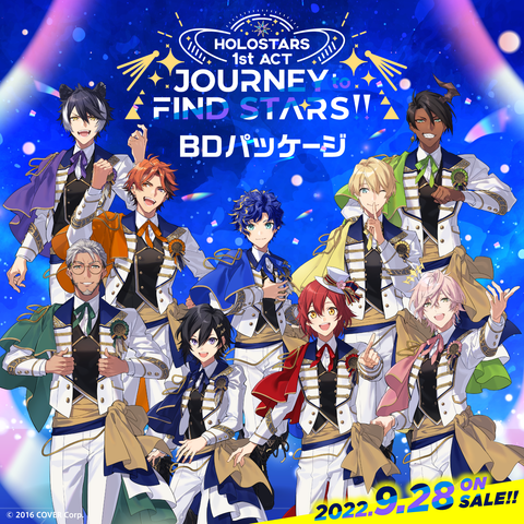 HOLOSTARS 1st ACT 「JOURNEY to FIND STARS!!」Blu-ray